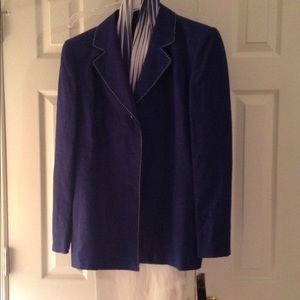 Linen pants suit size 14